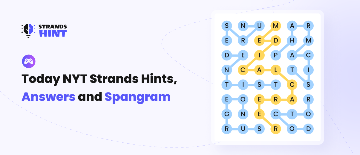 Today NYT Strands Hint, Answers and Spangram